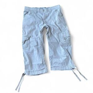 Vintage Lee Beige Cargo Mid-Rise Capri Pants – Size 10 / Medium